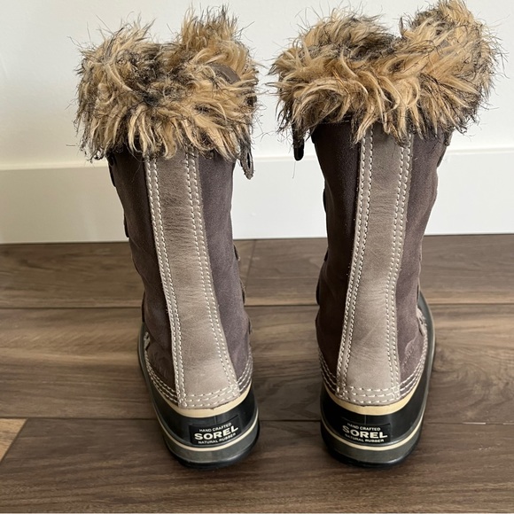 Sorel Joan Of Arctic Women’s Snow Boots Size 5, Waterproof Leather Boots - Picture 3 of 10
